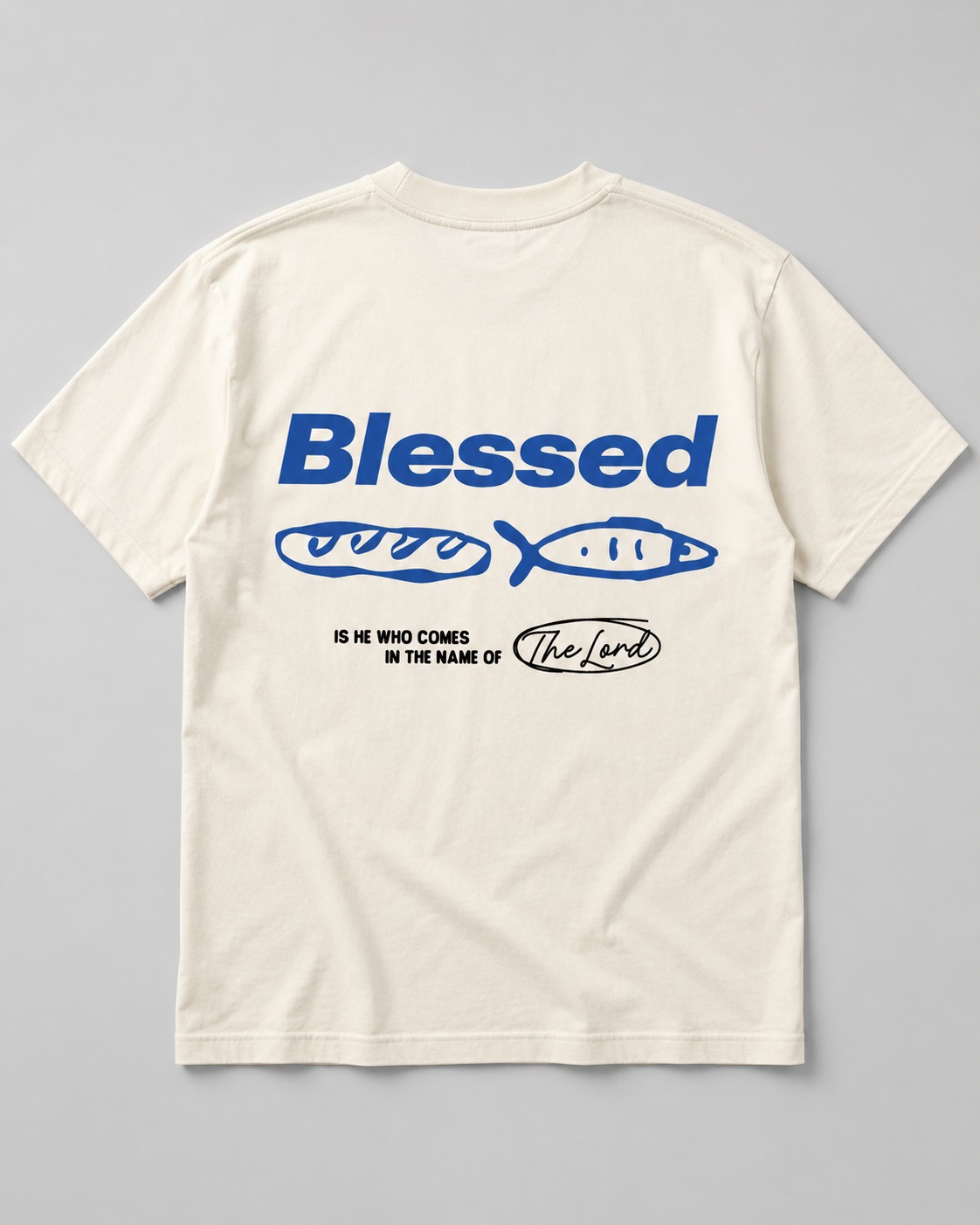 BLESSED TEE — vista trasera